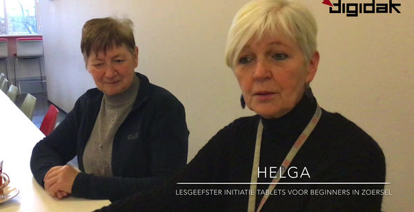 Vrijwillige Helga.